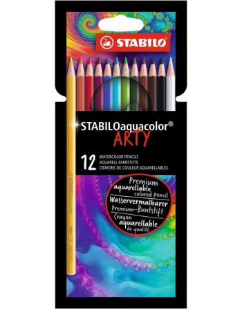 12 Stabilo Arty Aquacolor...