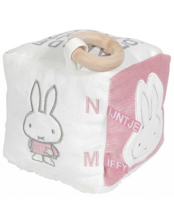 Kubus nijntje pink baby rib NIJN606