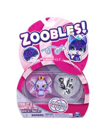 Zoobles Butterfly And Fox...