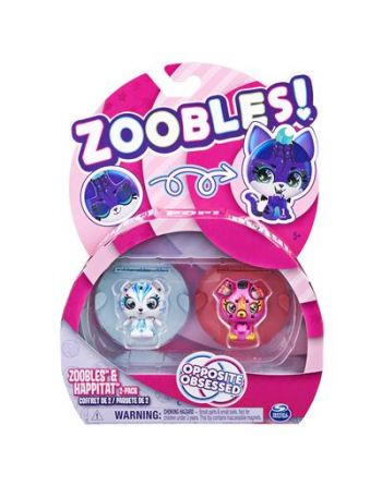 Zoobles Bear And Pup 2-Pack