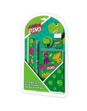 Schrijfset Crazy Dino 5...
