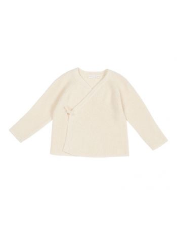 Gebreid vestje overslag...