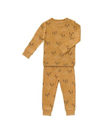 2-Delige pyjama Woods spruce yellow size 4 jaar