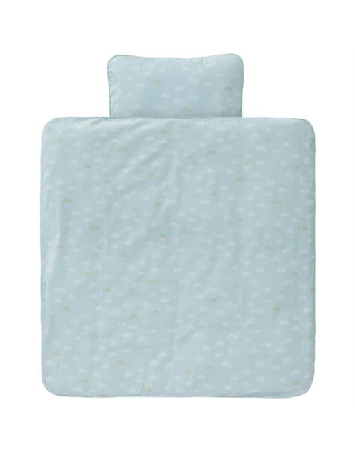 Dekbedovertrek 100x135 cm Rainbow ether blue