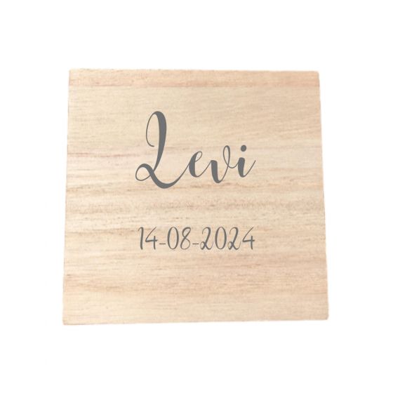 Spaarpot met naam...