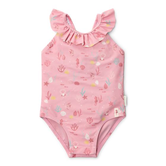 Little Dutch badpak ocean treasures multicolour - maat 98/104