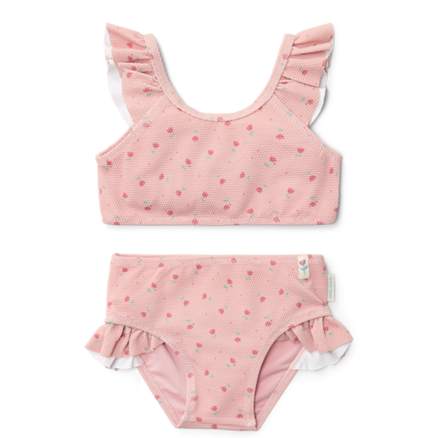 Little Dutch bikini sunny flowers blush - maat 86/92