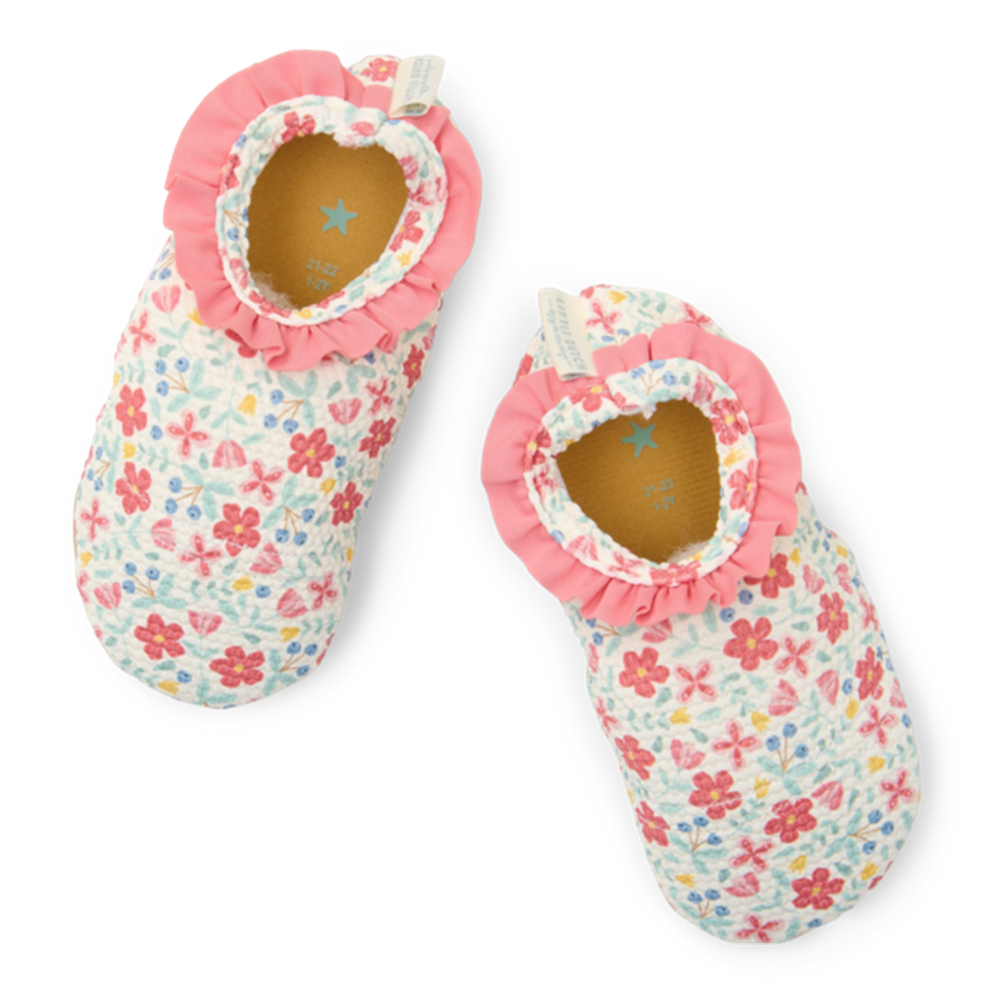 Little Dutch strandschoenen sunny flowers multicolour - maat 25-26