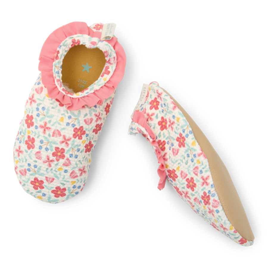 Little Dutch strandschoenen sunny flowers multicolour - maat 27-28