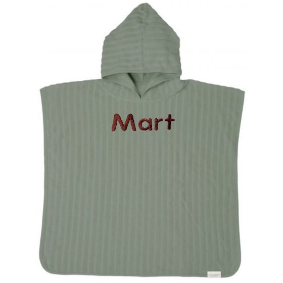 Little Dutch poncho groen...