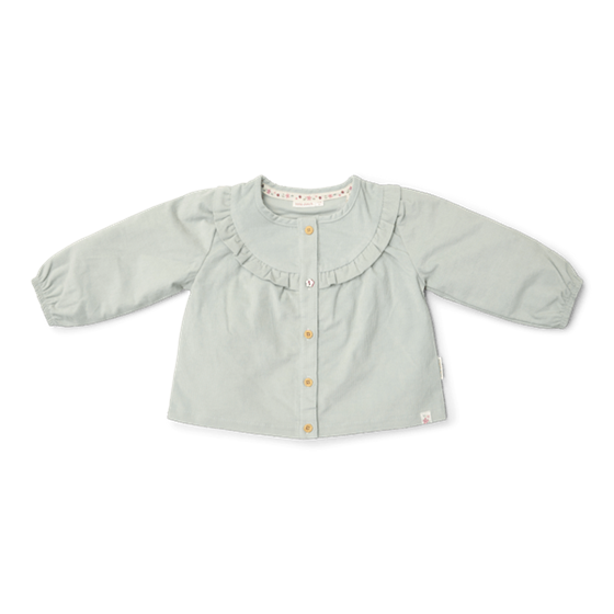 Little Dutch Blouse lange mouw Fairy Green - maat 86