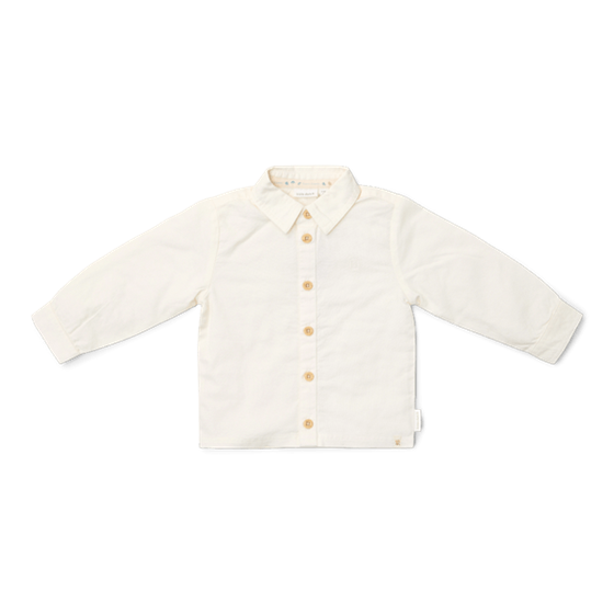 Little Dutch Overhemd Off White - maat 80