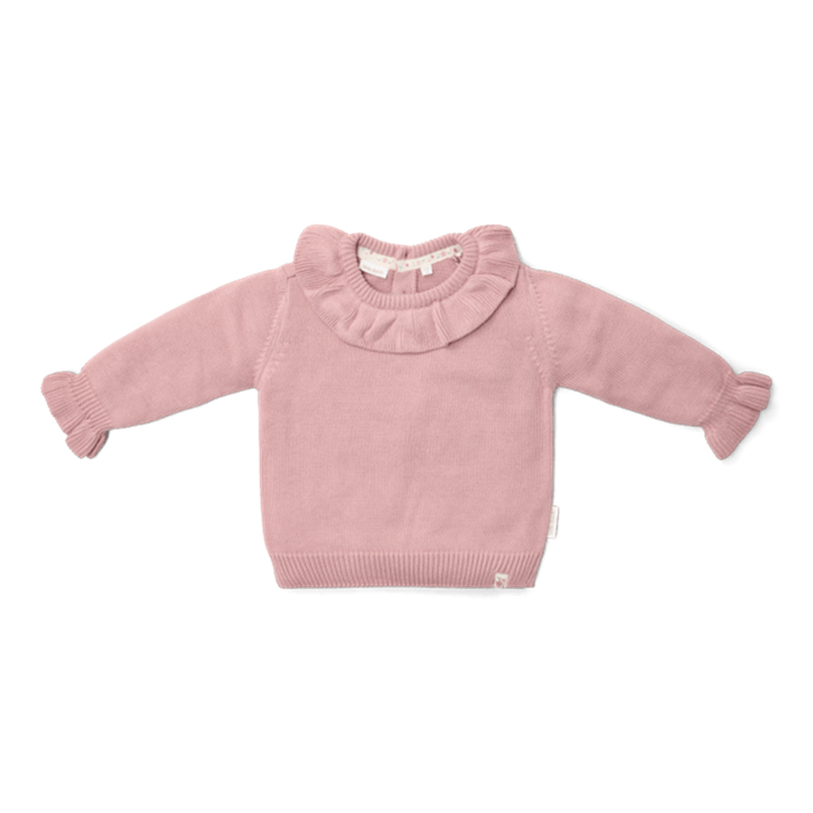 Little Dutch Gebreide trui Velvet Rose - maat 80