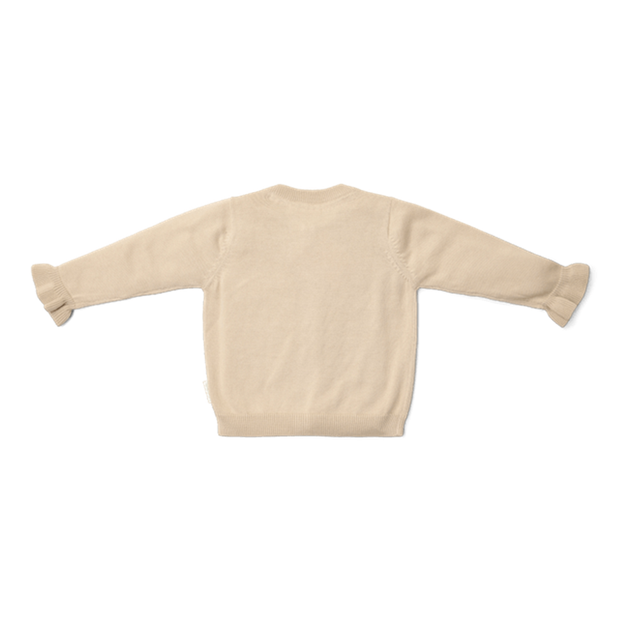 Little Dutch Gebreid vestje Sand - maat 86