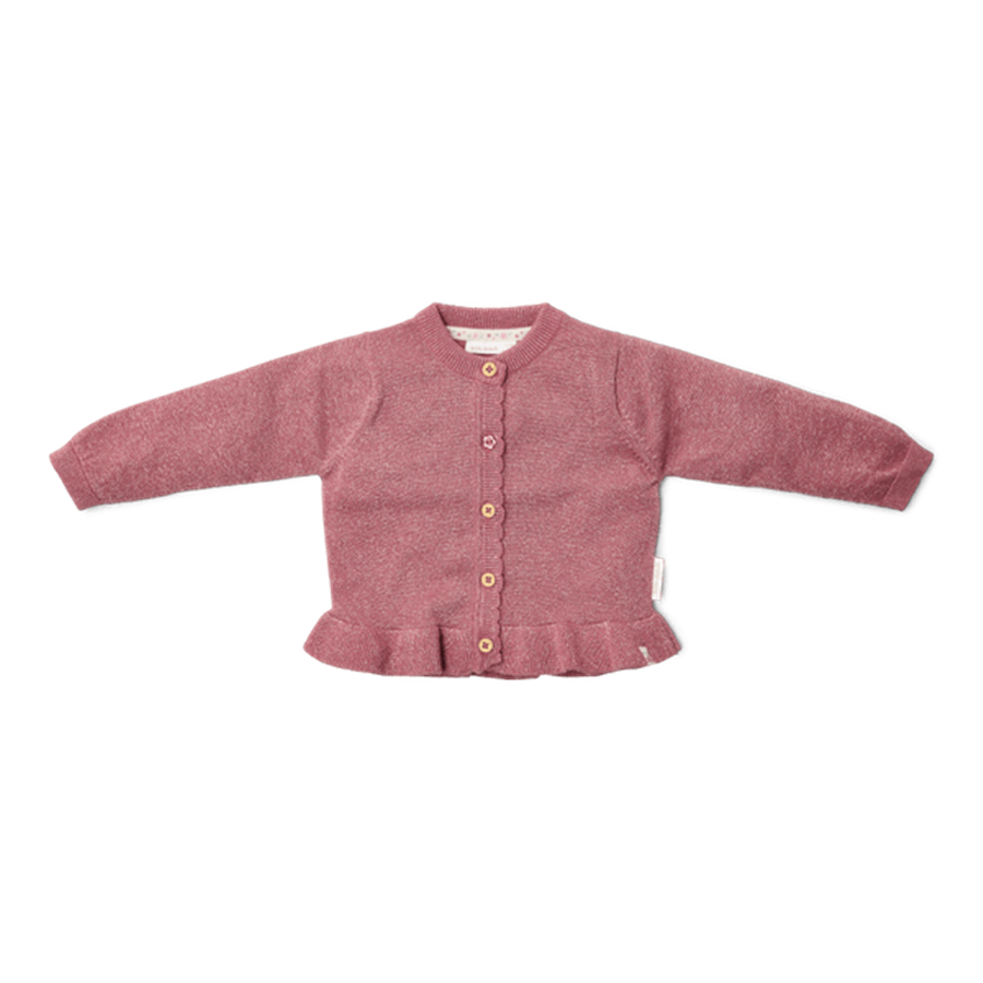 Little Dutch Gebreid vest Rouge - maat 98