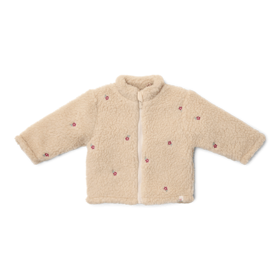 Little Dutch Teddy vest Sand - maat 80