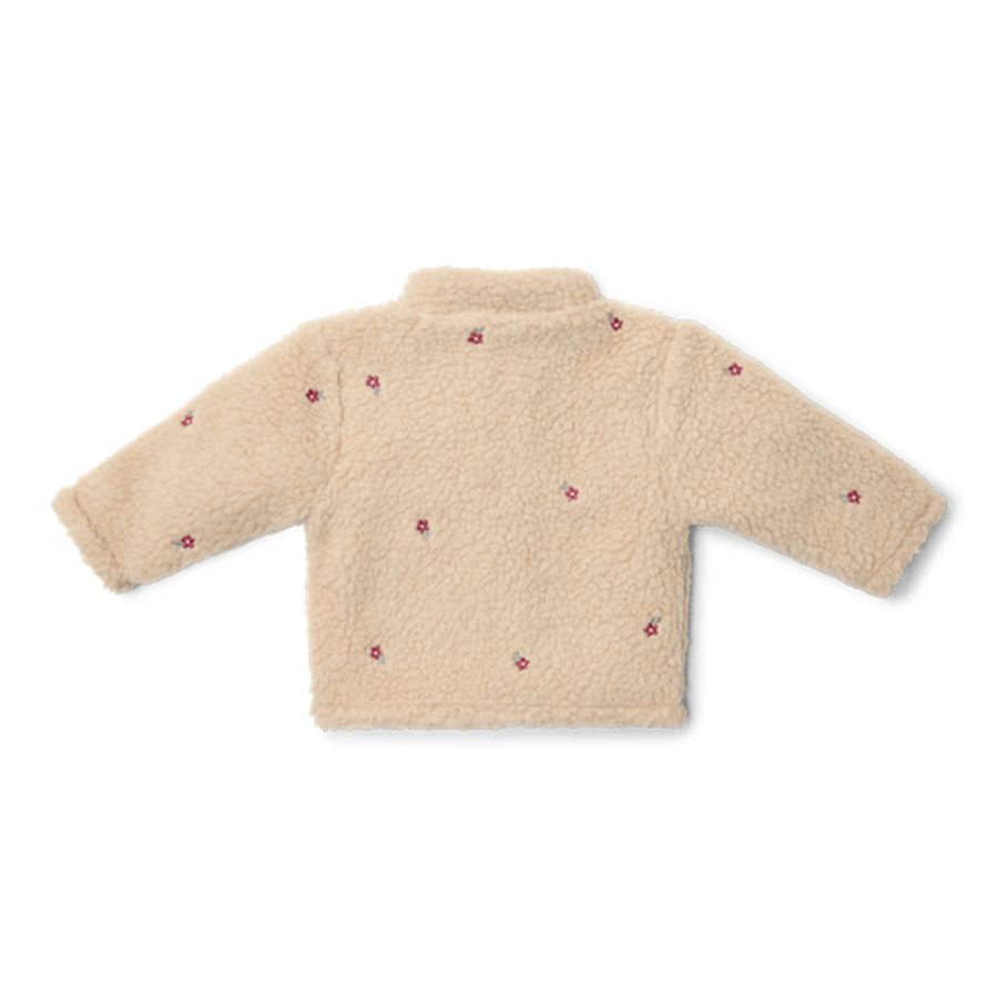 Little Dutch Teddy vest Sand - maat 104