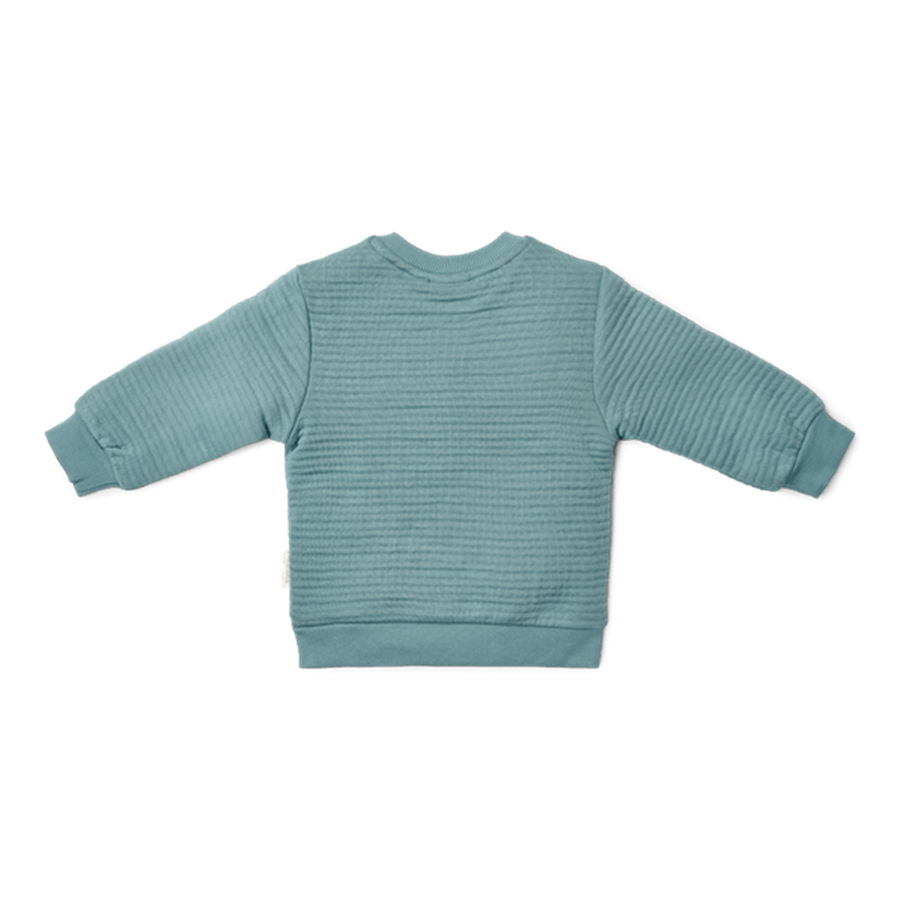 Little Dutch Trui Stone Blue - maat 80