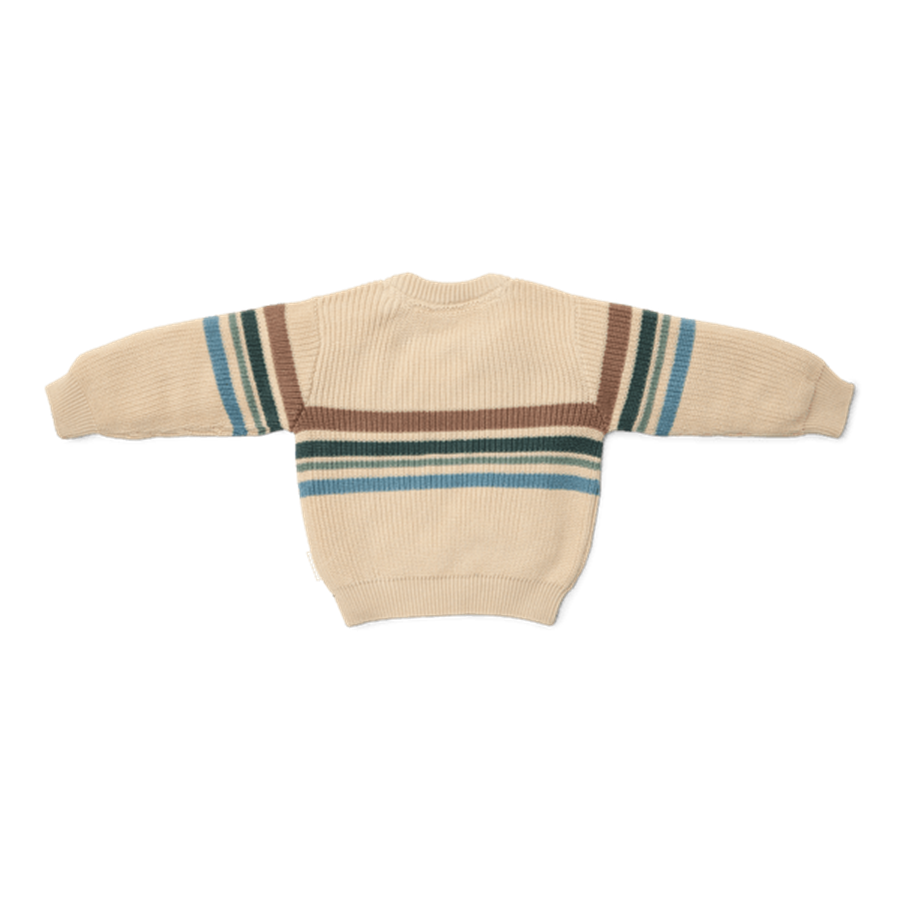 Little Dutch Gebreide trui Sand - maat 92