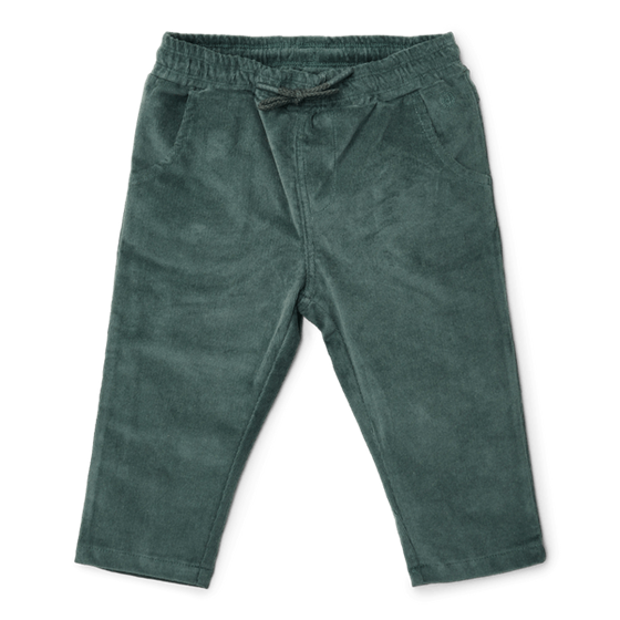 Little Dutch Broek Balsam Green - maat 86