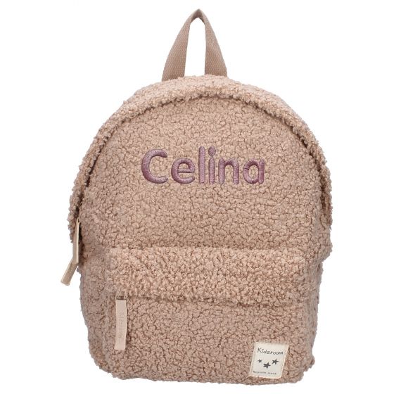 Kidzroom Rugtasje Huggie buddies met geborduurde naam