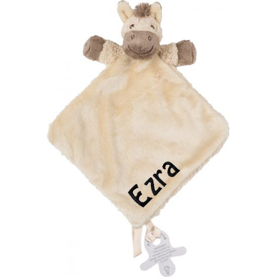 Happy Horse paars Helma Tuttle 26cm met geborduurde naam