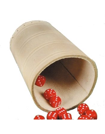 Dobbelbeker Leder 300607