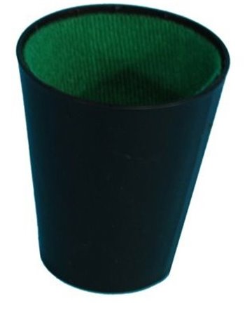 Dobbelbeker zwart 300603