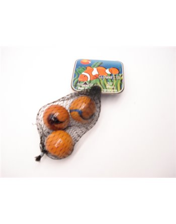 3 Clownfish knikkers 35mm 4036