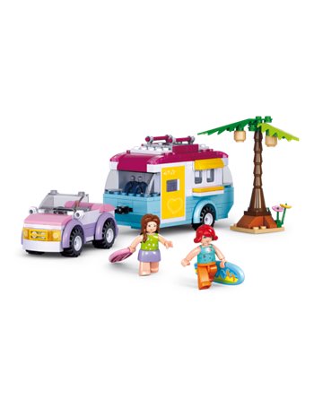 Sluban Auto met Caravan M38-B0606