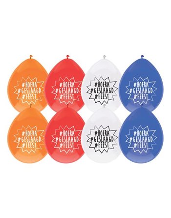 8 ballonnen geslaagd 439035